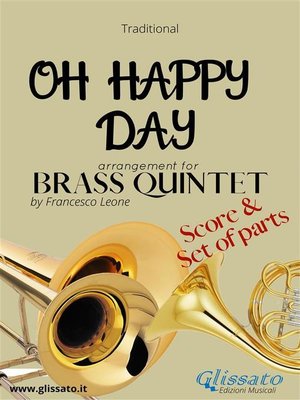 cover image of Oh Happy Day--Brass Quintet score & parts